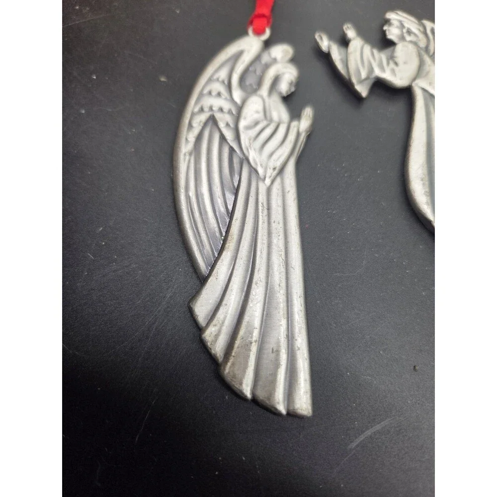VINTAGE 1994 HOME FOR THE HOLIDAYS ANGEL ORNAMENTS - SET OF 3